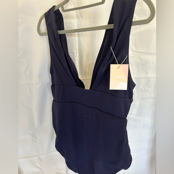 NEW Andie Swimwear - Mykonos 1 Pc - Size XL in Navy - Picture 6 of 10